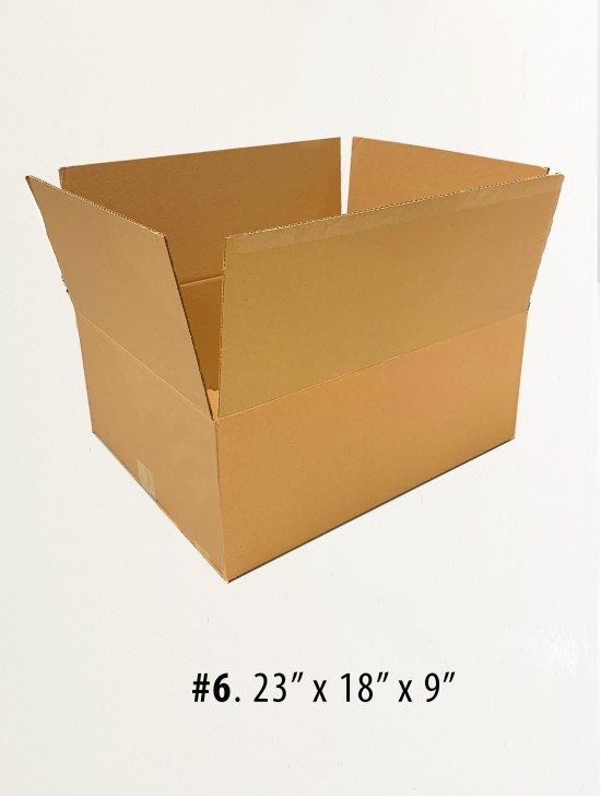 Cardboard Boxes 23" X 18" X 9"